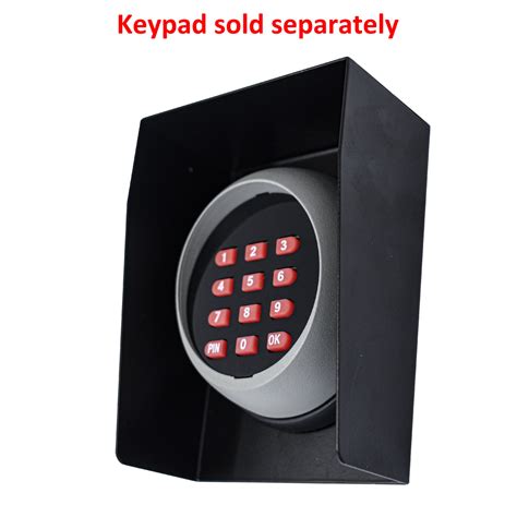 metal box for keypad lm169|ALEKO Metal Box 5 in x 4 in LM169 for Gate Opener Keypad.